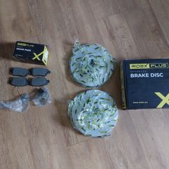 Ridex Plus Brake discs & pads kit (Fiat, Opel, Vauxhall, Lancia, Citroen, Peugeot, Abarth, Alfa Romeo)