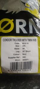 work trousers