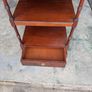 Antique Mahogany Three Tier table Image 2