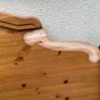 Free Solid Pine King Size Bed Image 3