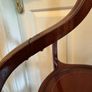 Pair of Large Antique Sheraton Style Inlaid Mahogany 3-Tier Stands Image 6