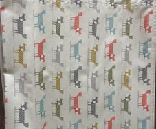Colourful Roman blind for child's bedroom