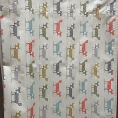 Colourful Roman blind for child's bedroom