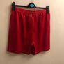 Errea red football shorts (medium) Image 4