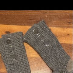 Ugg Grey Knitted Boots - 38 - 5.5