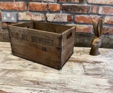 vintage wood box