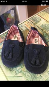 Boys M&S shoes 3/6 mths