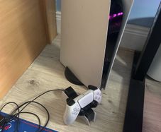 PS5 with disk & charger