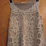 Savida Sorbet Sleeveless Lace Knit & Lace  Top.   Size- L- 16. B.N.W.T. Image 2