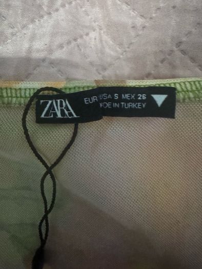 Brand new Zara tulle corset crop top size S UK8 EU36 Free post