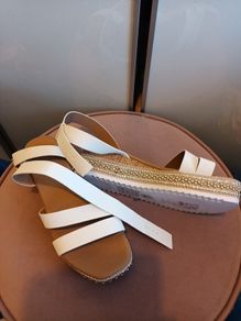 ladies  decorative wedge sandles