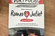Romeo and Julliet book and portfolio for JC