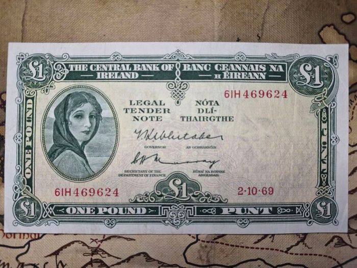 1 Pound Lady Lavery 2/10/69
