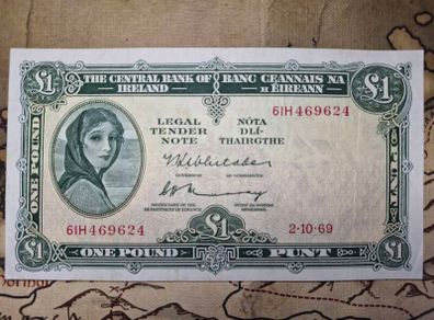 1 Pound Lady Lavery 2/10/69