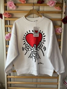 sweatshirt Bnwt Keith Haring collaboration with primark 10/12 oversized