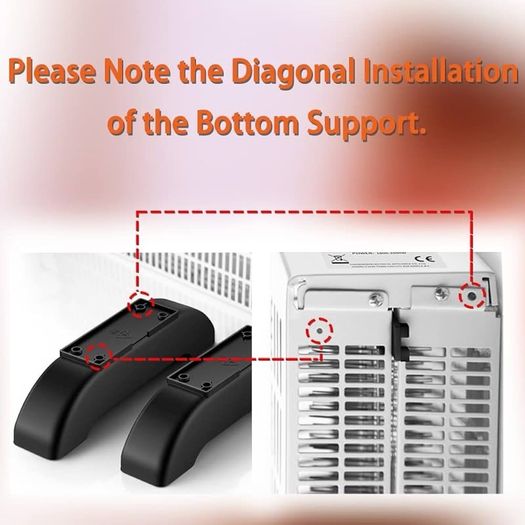 FREE 3 DAY DELIVERY Convector Radiator Heater 2000W Room Heating with Adjustable Thermostat