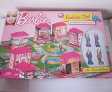 Barbie Fashion City Board Game New/Unused