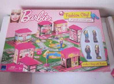 Barbie Fashion City Board Game New/Unused