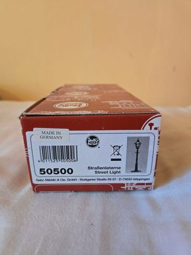 LGB Train Street Lamp 50500