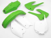Ufo 5 Piece Motocross Plastic Kit Kawasaki Kx 85 01-09 Kx 85 11-12