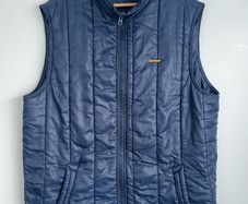 Vintage Barbour early 1990s trapper padded gilet Made in England