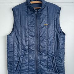 Vintage Barbour early 1990s trapper padded gilet Made in England