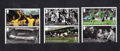 2022 Great Britain Sports - The FA Cup Football Cup, 150th Anniversary Commemorative Stamps Mint Never Hinged (MNH)