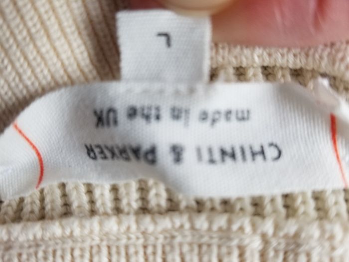 100% cotton Chinti & Parker sweater