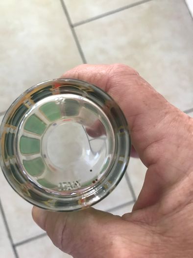 6 Vintage Italian  glasses