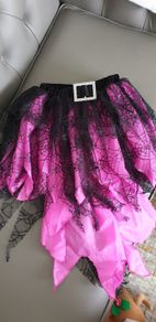 Girls witch spider skirt 6-7