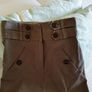 Khaki Green High Waist Skirt - Size 6 Image 6