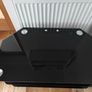 Black Glass TV Stand - Excellent Condition Image 2