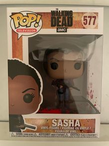 Vaulted Funko Pop | Sasha #577 | The Walking Dead | Mint Condition