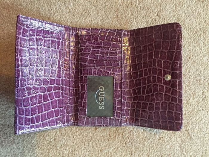 Guess Purple Purse Collection Only