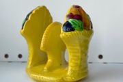 Vintage Carlton Ware Fruit Basket Design Toast/Napkin Rack