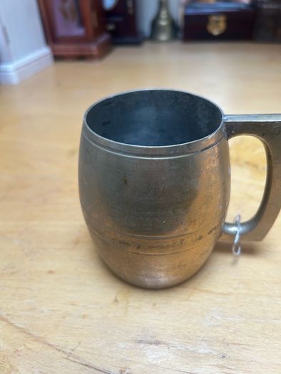Vintage brass Cup