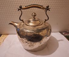Antique Thomas Ottley & Sons Silver plated teapot