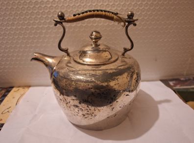 Antique Thomas Ottley & Sons Silver plated teapot