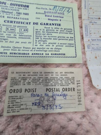 Vintage Epherema