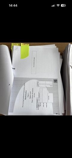Yeats College Leaving Cert Higher level Maths notes.