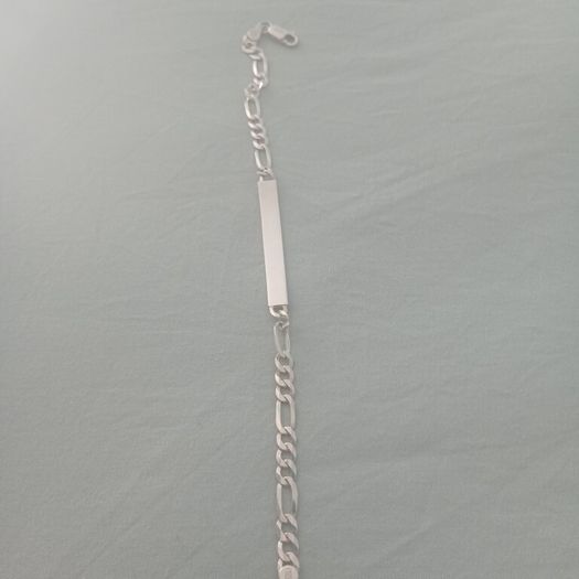 925 silver Identity bar bracelet