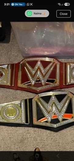 5 wwe belts