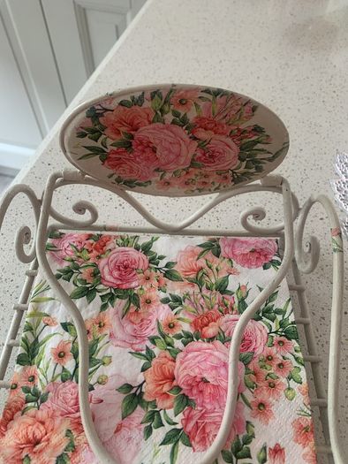 napkin holder shabby chic