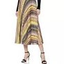 Karen Millen Rainbow Stripe Pleated Skirt - as seen on TV Image 7