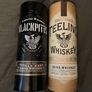 Empty Teelings Irish whiskey box tube tin Image 6