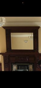 fireplace mirror