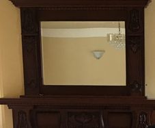 fireplace mirror