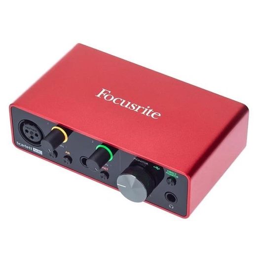 Focusrite Scarlett Solo -- USB Audio Interface -- Good Condition