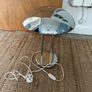 Ikea Vintage Chrome Mushroom Lamp - 1980's Image 2