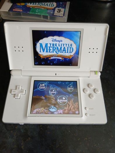 nintendo ds lite white